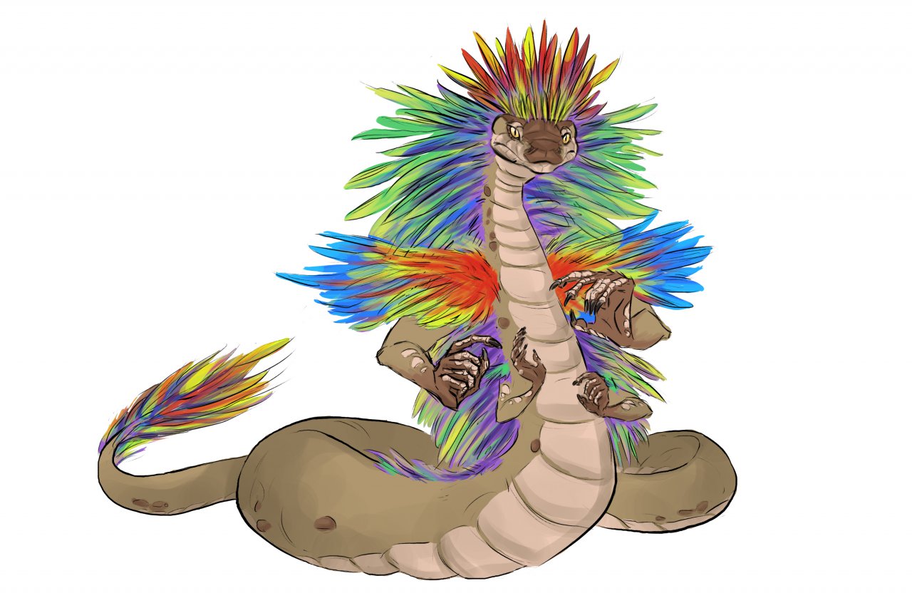 Artistic image of a Quetzal